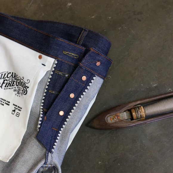 Railcar Fine Goods - Spikes x001 Slim Taper 13.5oz Jeans - Picture 3 of 3